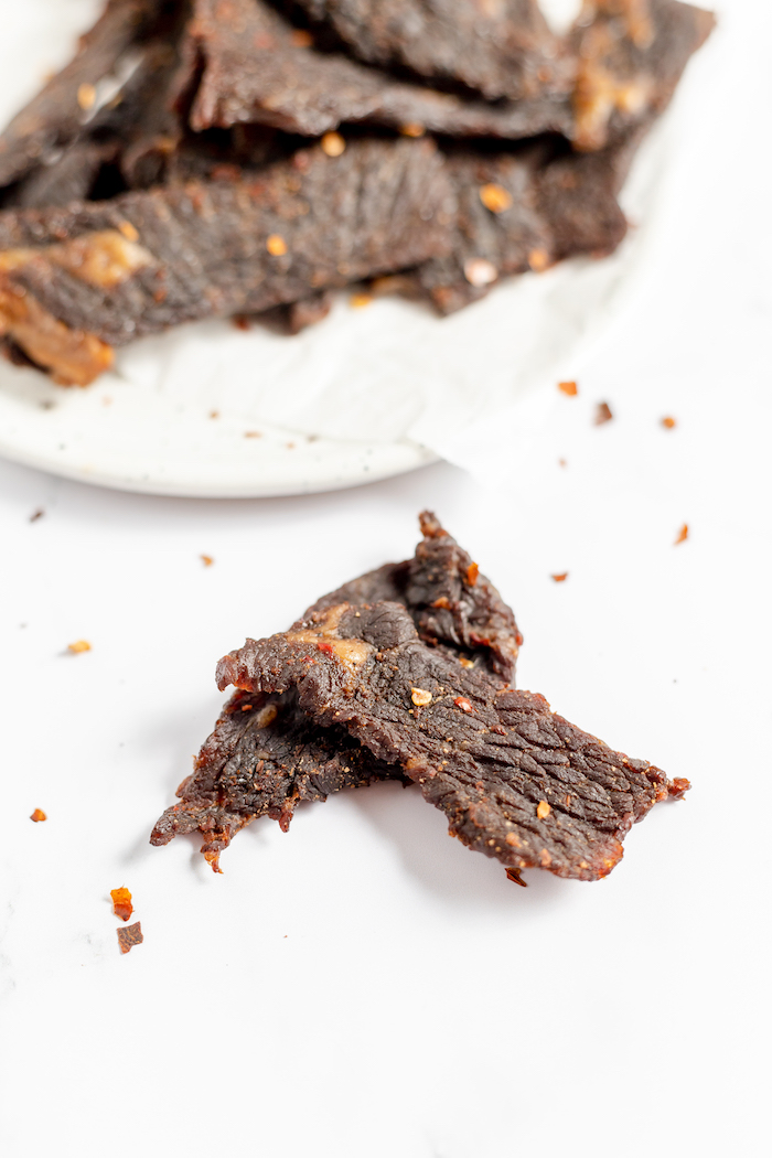 Spicy Beef Jerky Recipe The Frugal Farm Wife