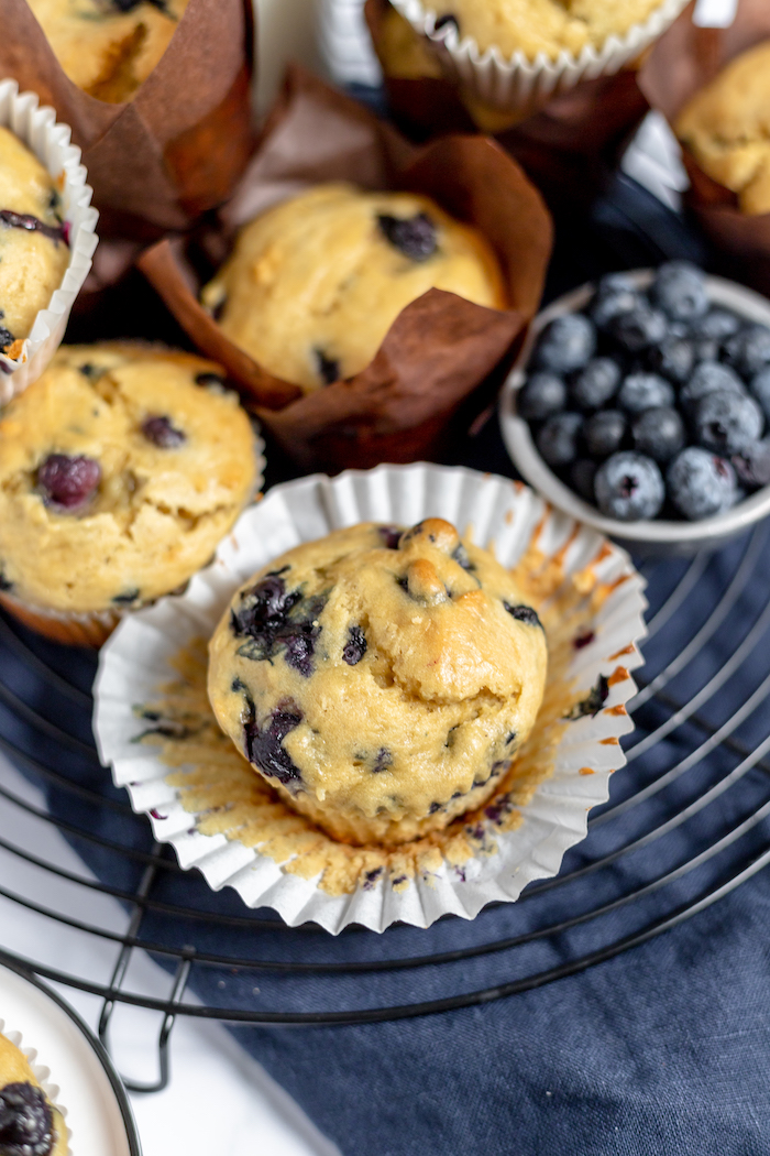 gluten free blueberry muffins