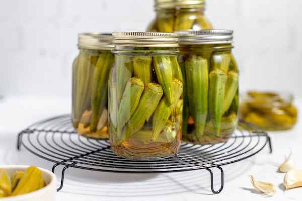 Quick and Easy Pickled Okra Recipe