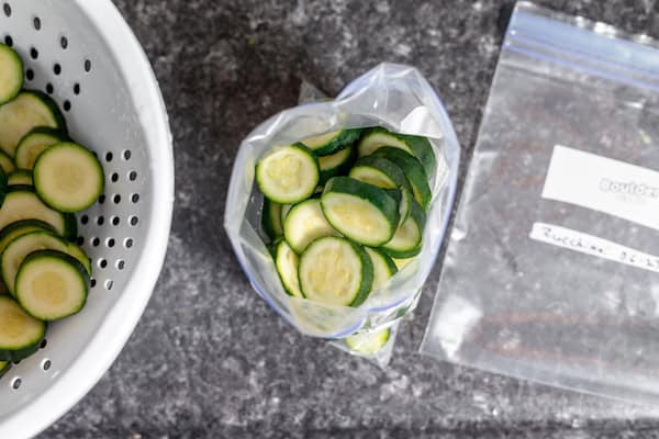 How to Freeze Zucchini - The Frugal Farm Wife