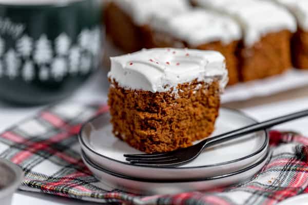 gluten free gingerbread bars